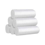 CNKOO Deals Of The Day Clearance! Wofedya Disposable Garbage Bag Thickened Flat Mouth With Rolled Garbage Bag Garbage Bag Small Trash Bags Kitchen Trash Can White 3 Rolls Of Garbage Bags