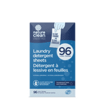 Nature Clean Laundry Detergent Sheets Fragrance Free 96 Loads