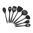 thumbnail image 2 of Nylon Kitchen Utensil Set Nonstick Safe Spoon Spatula Turner | Heat Resistant Cooking Tools for Stirring Flipping Serving | Soft Grip Handle Kitchen Gadgets for Nonstick Pots Pans Cookware, 2 of 6