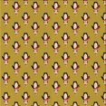 thumbnail image 1 of Ahgly Company Tapis de Zone Carré Transitionnel Lavable en Machine Safran Jaune, 7 Pieds Carré, 1 of 7