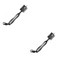 thumbnail image 3 of QualitChoice Double Face pour Brosse de Nettoyage de Club de Golf Outil d'Entretien des Taches Réutilisable avec Rainure à l'Extérieur Accessoires d'Entraînement Grat 2Set, 3 of 6