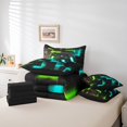 thumbnail image 4 of YST Ensemble de Literie pour Gamer, 7 Pcs, Thème Gaming, Grand Lit, 4 of 4