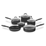 Cuisinart 55-11BK Advantage Nonstick 11-Piece Cookware Set, Black