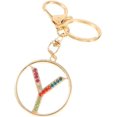 thumbnail image 4 of Letter Keychain,26 Letters A-Z Decorative Letter Keychain,Name Keychain for Women Girls Men Teenager Gift, 4 of 5