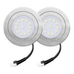2-Pack 1.5W 12VDC Range Hood Light Bulbs, Replace 20W Halogen for Kitchen Cooker Hood