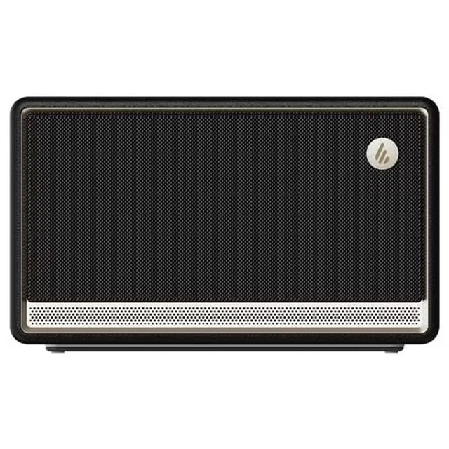 Edifier Haut-Parleur Sans Fil de Table, Audio Haute Résolution Bluetooth 5.4 et Autonomie Longue de 12 H, Son d'Une Clarté Cristalline Connectivité Multiple pour Maison Bureau Extérieur Bureau - Noir
