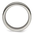thumbnail image 2 of Edward Mirell Titanium 7mm Band Size 11 Ring Wedding Man Classic Flat  For Dad Mens  For Him, 2 of 10