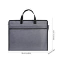 thumbnail image 3 of Meitianfacai Sac Porte-Documents en Toile Oxford Portable à Grande Capacité Sac de Documents Sac de Documents Réunion d'Affaires Formation Réunion Fête des Pères, 3 of 8