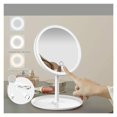 thumbnail image 1 of LED Makeup Mirror With Light Lamp With Storage Desktop Rotating Cosmetic Mirror Light Adjustable Dimming USB Vanity Mirror ,Widely Use, 1 of 7