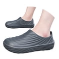 thumbnail image 1 of Dakaela Chef Shoes for Men Nonslip Water Proof Garden Kitchen Work Clogs Comfortable Nursing Mules, 1 of 8