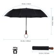 thumbnail image 2 of LHCER Rain Umbrella, Automatic Folding Umbrella,Folding Travel Umbrella Automatic Windproof Compact Portable Rain Umbrellas 10 Ribs, 2 of 8