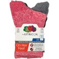 thumbnail image 1 of Fruit Of The Loom P3 Ohf Poly Hcrw Cmf Socks, 9-11, Pink Assorted, 1 of 1