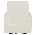 thumbnail image 3 of Dream On Me Holland Upholstered Swivel Glider | Rocker I Included Ottoman I Modern Design, 3 of 5