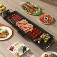 thumbnail image 2 of Patiojoy 27" Large Electric Griddle, Portable Teppanyaki Grill with 4-Level Thermostat Control & Removable Drip Tray, 2 of 10