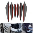 thumbnail image 3 of Miangastore Canards For Car Universal Black 6Pcs 7.47X1.38X1.38In, 3 of 8