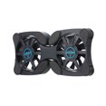 thumbnail image 2 of Mini Portable Pliant Pliable USB Double Ventilateur Refroidisseur Coussin Rafraîchissant pour PC Portable Cahier 7 Pouces-15 Pouces, 2 of 7