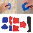 thumbnail image 4 of Silicone Sealant Spreader, Patula Scraper 8pcs Flexible Scraper  For Molding Grouting, 4 of 8
