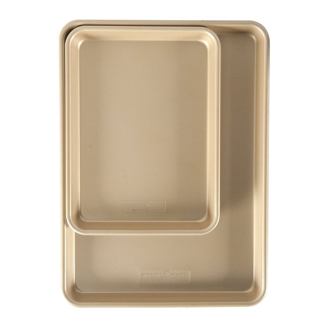 Nordic Ware 43157AMZ Ensemble de Demi-Drap Antiadhésif et de Quart de Drap