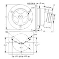 thumbnail image 3 of Water Locking Inlet Filler for Motorhome Fresh Water RV Camping Trailer Motorhomes Drain Water Tank White, 3 of 8