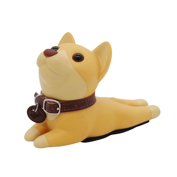 Door Stopper Cute Dog Door Wedge Decorative Vinyl Door Holder with Non Slip Base for Home Office Bedroom Living Room Floor Protection and Pet Lover Gift