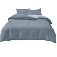 thumbnail image 2 of Queen Bedding Set under $5! CQCYD Queen Size Bedding Set, 4 Piece Bedding Collection, Washed Cotton Sheets, Teen Dorm Bedding, Comfortable Bed Set, Fresh Color Design, Complete Bedding Package, 2 of 6