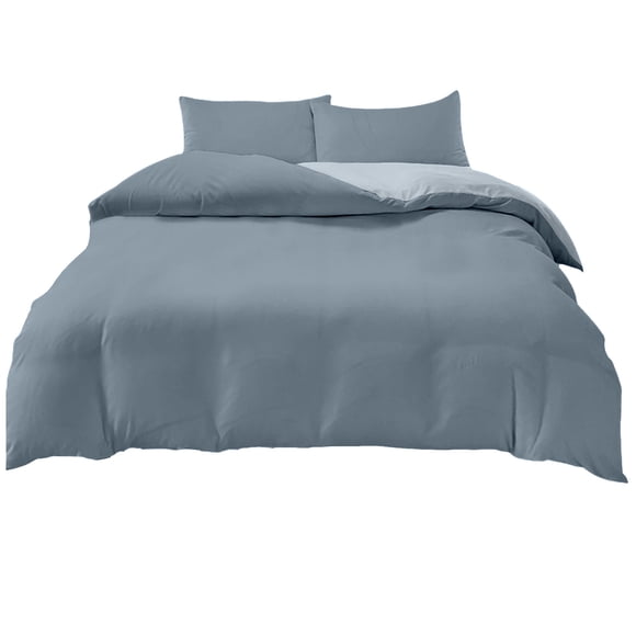 J 4 Piece Bedding Set Includes Comforter Cover Flat Sheet And Pillowcases For Standard King Size Bed Soft Breathable Polyester Material Easy Care Machine Washable Weight 2.43 Pounds