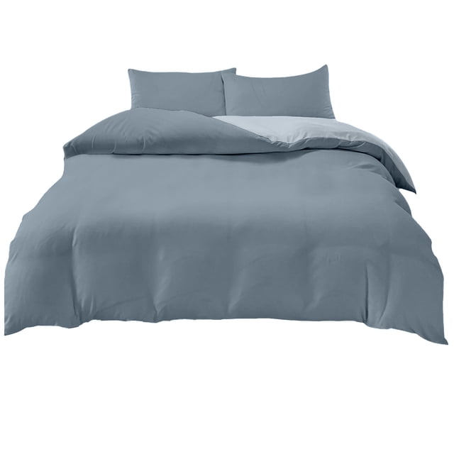 J 4 Piece Bedding Set Includes Comforter Cover Flat Sheet And Pillowcases For Standard King Size Bed Soft Breathable Polyester Material Easy Care Machine Washable Weight 2.43 Pounds
