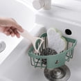thumbnail image 3 of TIELUTT Suction Corner Shower Caddy Bathroom Portable Stainless Steel Rolling Rack for Kitchen over the Door Clothes Drying Rack Dish Dryer Rack over Dish Drying Rack Mats Cookies Tray Rolling, 3 of 3