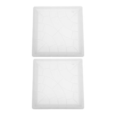2pcs Concrete Pavement Mold Stepping Stone Mold Paver Mold Concrete Mold Concrete Making Mold Paver Making Mold Yard Supply
