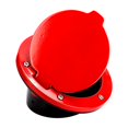 thumbnail image 3 of Fuel   Oil  Cover Aluminum Alloy Fuel  Cover Gas  Fit For  JK 4 Doors 2007-2016Red, 3 of 8
