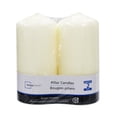 thumbnail image 1 of Mainstays Unscented 2PK Ivory Pillar Candles, 1 of 8