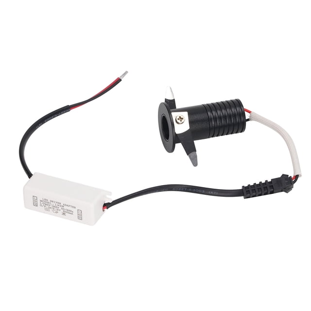 Projecteurs Encastrés à DEL 3 W Mini en Aluminium Downlights avec Conducteur à DEL pour Cuisines Armoires Plafonds, CA85-265 V