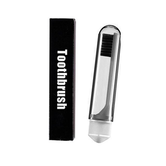 Brosse à Dents Pliable Portable Cheveux Doux Non Jetable Voyage> Ménage J7H6