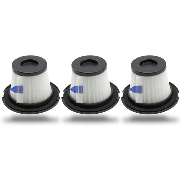 3 Pack Dust Container Filters/Fit for ORFELD V20 Vacuum Cleaner Replacement Handheld Cordless Vac Spare Parts Accessories -