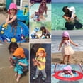 thumbnail image 2 of Protection Solaire d'Été pour l'Extérieur Plage Extérieur Été Extérieur Protection Solaire Chapeau de Soleil Bébé Casquette en Maille Respirante Enfants Mignonne Visière pour Sortie Enfants, 2 of 7