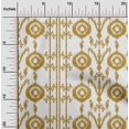 thumbnail image 1 of oneOone Cotton Poplin Fabric Paisley|Stripe & Circle Ikat Print Sewing Fabric BTY 42 Inch Wide, 1 of 4