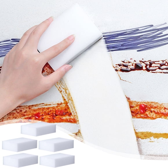 Dvkptbk Nano Sponge Nanoscale Sponge Wipe Kitchen Supplies Household Cleaning Dishwashing Sponge Block Car Wash Shoe Wipe Cleaning Supplies