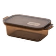 thumbnail image 2 of Meitianfacai 3 PCS Home Clear Sealed Preservation Box Food Grade Plastic Storage Case High Temperature Resistance Food Storage Containers with Lids Microwave Safe, 600ml, 2 of 3