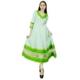 thumbnail image 5 of Phagun Kurta Anarkali en Coton à Imprimé Cachemire Kurti Ethnique Robe de Designer, 5 of 5