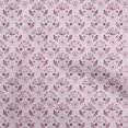thumbnail image 1 of oneOone Georgette Viscose Blush Pink Fabric Block Craft Projects Decor Fabric Printed By The Yard 42 Inch Wide, 1 of 5