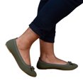 thumbnail image 4 of Chaussures Plates Confortables et Stylées pour Femmes pour le Travail et les Tenues Décontractées - Chaussures pour Dames à Bout Pointu, 4 of 8