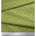 thumbnail image 2 of Soimoi Polyester Crepe Fabric Dot,Cricket Player & Bat Sports Print Fabric by Yard 52 Inch Wide, 2 of 3