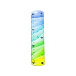 Mesure de bande flexible pour les élèves de l'école primaire, mesure de bande souple colorée, mesure des bandes à pliage, mesure du ruban en plastique, dessin et mesure