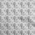 thumbnail image 1 of oneOone Velvet Gray Fabric Cactus Sewing Craft Projects Fabric Prints By Yard 58 Inch Wide, 1 of 5