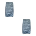 thumbnail image 2 of kurtrusly Plush Over Knee Socks Stay Warm In Style Cold Weather Gift Idea Winter Plush Over Knee Socks Fit light blue 2Set, 2 of 6