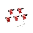 thumbnail image 1 of Bike Cable Guide Hydraulic Brake Line Holder Hose Wire Clamp Keeper Retainer Clips Clamps Red, 1 of 9
