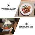 thumbnail image 2 of 1pc Couvercle de Capot de Protection Alimentaire en Acier Inoxydable Couvre la Couverture Alimentaire, 2 of 6