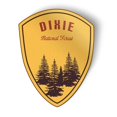 thumbnail image 3 of Squiddy Dixie National Forest Hiking Camping - Vinyl Sticker for Car, Laptop, Notebook (5" high), 3 of 4
