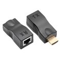 thumbnail image 1 of 2X Prolongateur de Signal 1080P Compatible HDMI vers RJ45 sur Réseau Ethernet Adapt Nouveau, 1 of 8