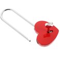 thumbnail image 4 of Miangastore 1PC Heart-Shaped Lock Marriage Wedding Padlock Travel Supplies Padlock, 4 of 9